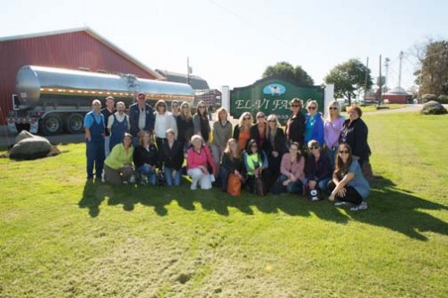 Group shot at El Vi Farms