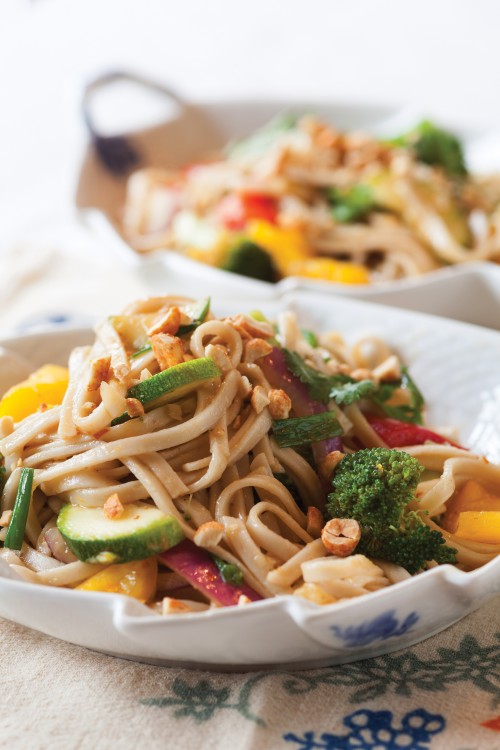 eat right for your sight.spicy udon noodles